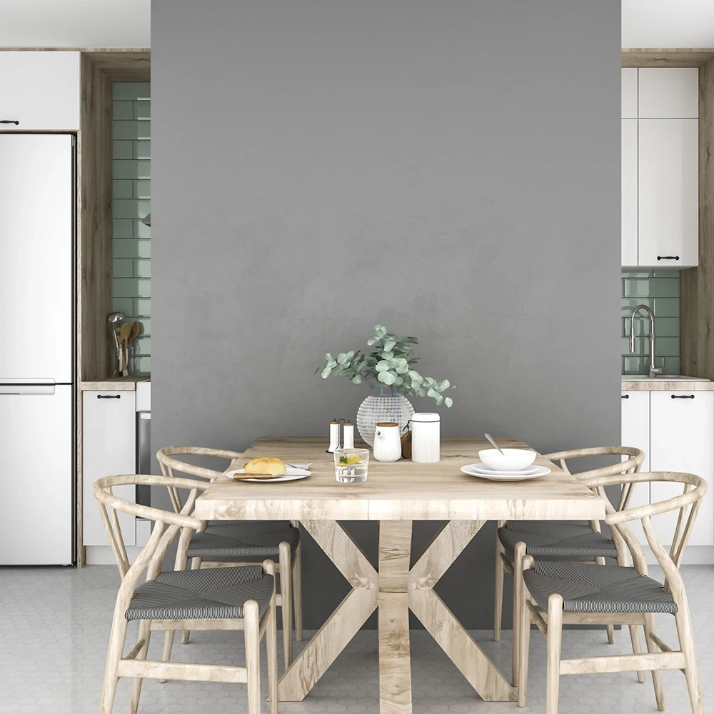 Cuisine mur gris